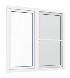 Окно ПВХ 1450 x 1415 двухкамерное - EXPROF Practica
 Можайск