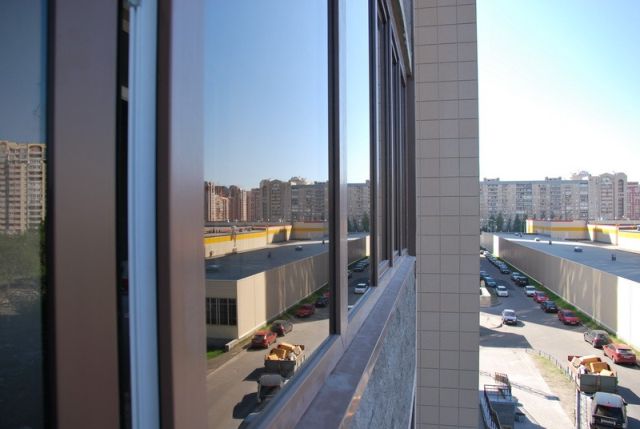 Замена остекления фасада: замена стекла фасадного остекления Можайск