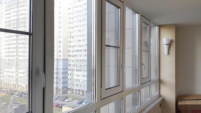 Металлопластиковое остекление балконов Можайск