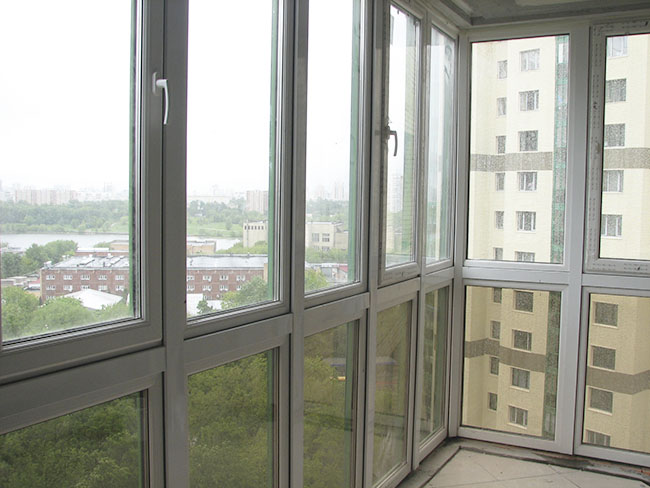 Остекление балкона в пол Можайск